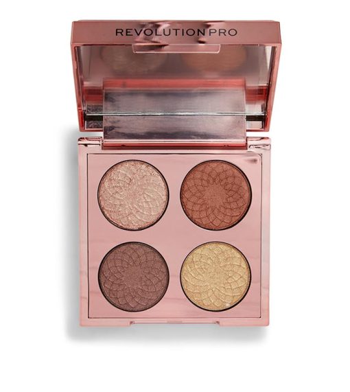 Revolution Pro - *Eternal Rose* - Paleta de sombras de ojos Eye Quad - Desert Rose - Imagen 2