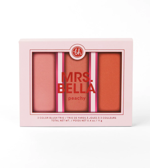 BH Cosmetics - Paleta de coloretes Mrs. Bella - Peachy - Image 2