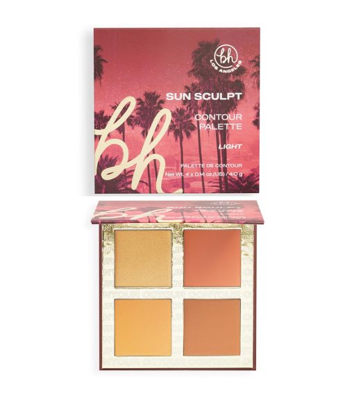 BH Cosmetics - Paleta de rostro Sun Sculpt Contour Palette - Light