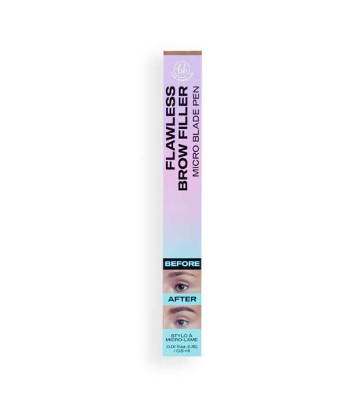 BH Cosmetics - Lápiz para cejas Flawless Brow Filler Pen - Medium Brown - Image 4