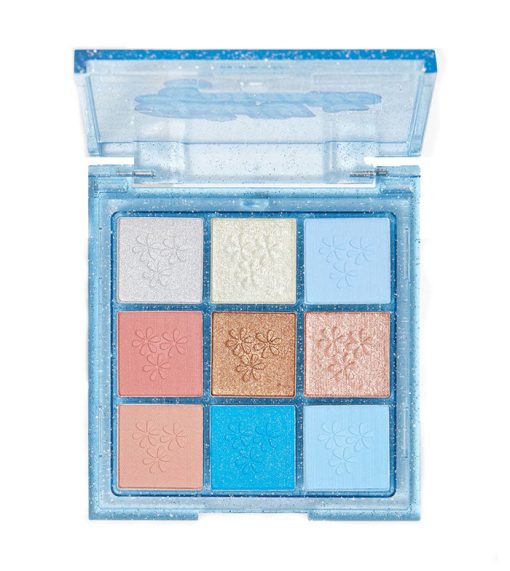 BH Cosmetics - *Totally Plastic* - Mini paleta de sombras Iggy Azalea - Blue fur