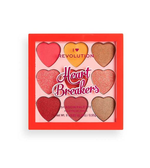 I Heart Revolution - Paleta de sombras Heart Breakers - Courage