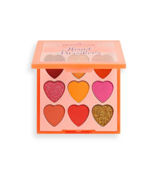 I Heart Revolution - Paleta de sombras Heart Breakers - Fiery - Imagen 2