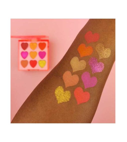 I Heart Revolution - Paleta de sombras Heart Breakers - Fiery - Imagen 3