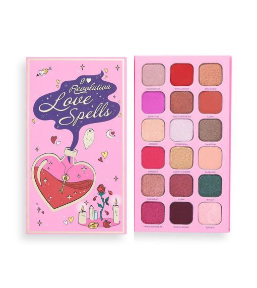 I Heart Revolution - Paleta de sombras Spellbooks - Love Spells