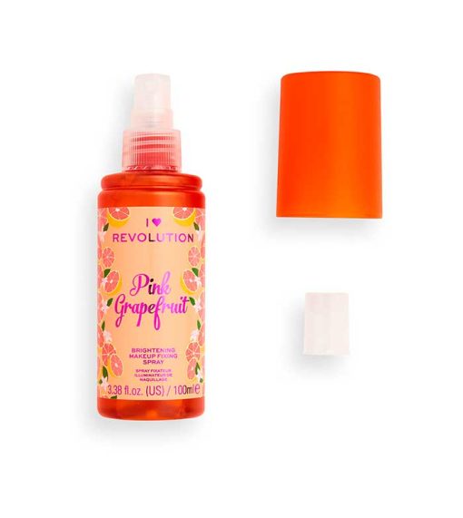 I Heart Revolution - Spray fijador de maquillaje iluminador - Grapefruit - Image 2