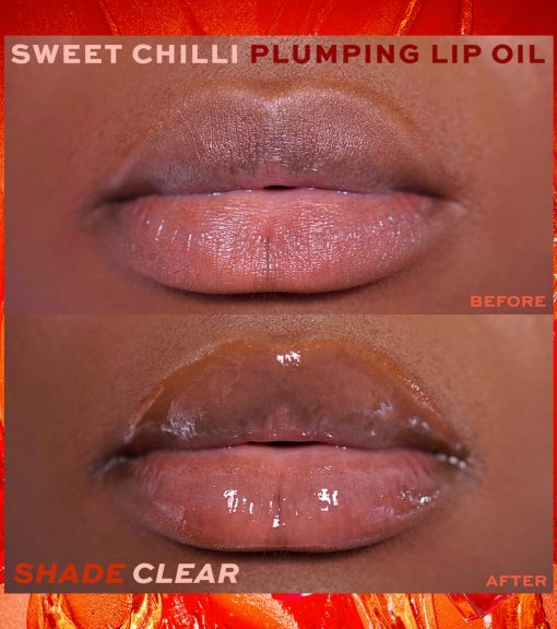 I Heart Revolution - *Sweet Chilli* - Aceite de labios voluminizador - Clear - Image 4