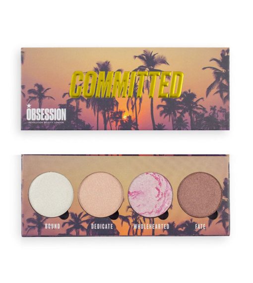 Makeup Obsession - Paleta de Iluminadores Committed