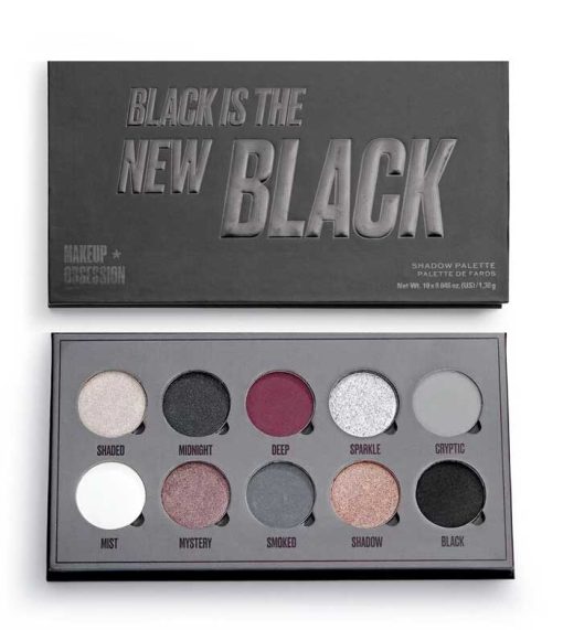 Makeup Obsession - Paleta de sombras Black Is The New Black