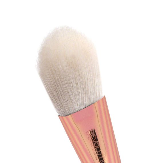 Makeup Revolution - Brocha colorete Ultra Metals  Sculpt Blush Brush – F303 - Image 2