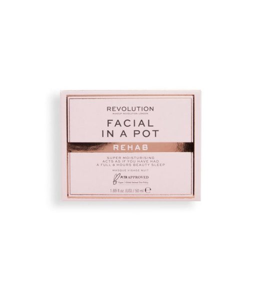 Makeup Revolution - Mascarilla facial de noche Rehab - Image 2