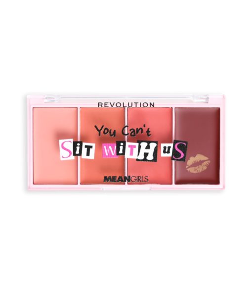 Makeup Revolution - *Mean Girls* - Paleta de coloretes en crema On Wednesdays We Wear Cream Blush