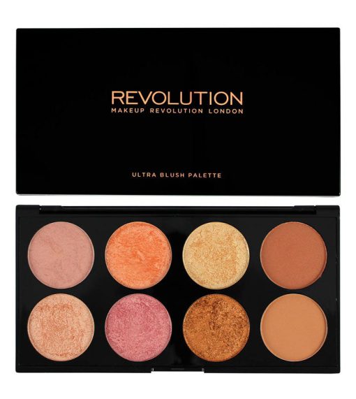 Makeup Revolution - Paleta de coloretes y contorno Ultra - Golden Sugar 2