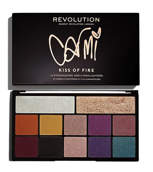 Revolution - Paleta de sombras e iluminadores Carmi - Kiss of Fire