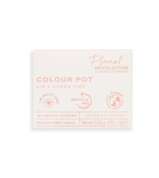 Planet Revolution - Tinte para labios y mejillas The Colour Pot - Blushed Cherry - Imagen 4