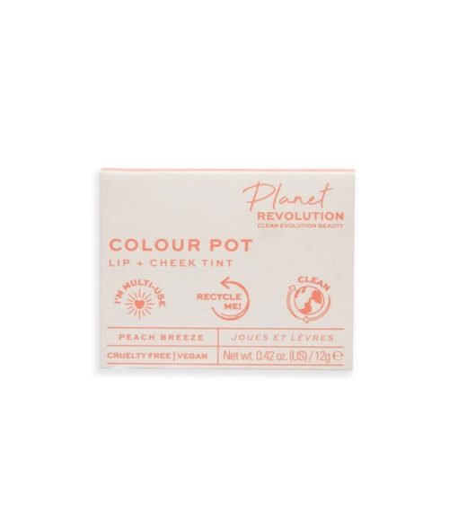 Planet Revolution - Tinte para labios y mejillas The Colour Pot - Peach Breeze - Image 4