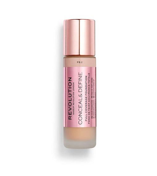 Revolution - Base de maquillaje Conceal & Define - F8.2