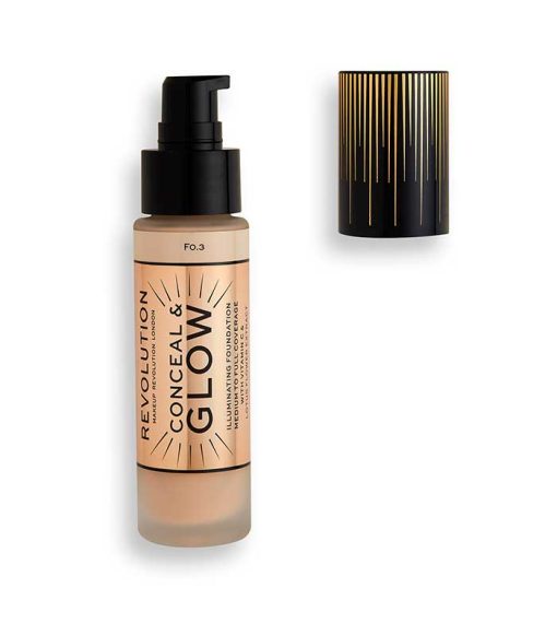 Revolution - Base de maquillaje Conceal & Glow - F0.3 - Image 2