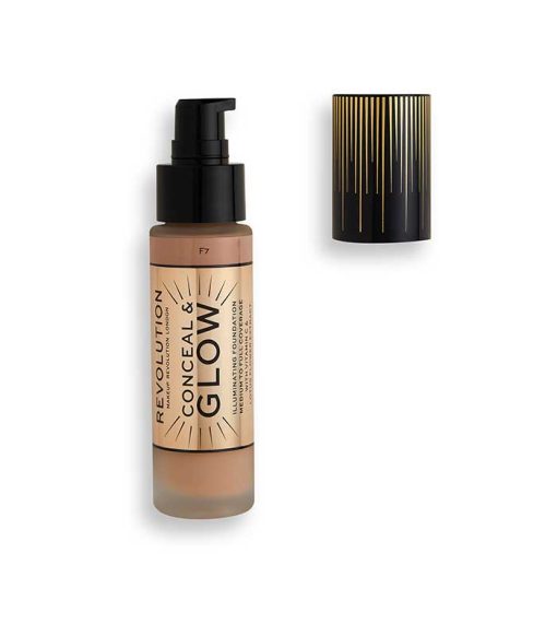 Revolution - Base de maquillaje Conceal & Glow - F7 - Imagen 2