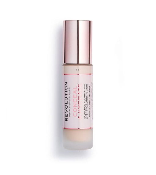 Revolution - Base de maquillaje Conceal & Hydrate - F2