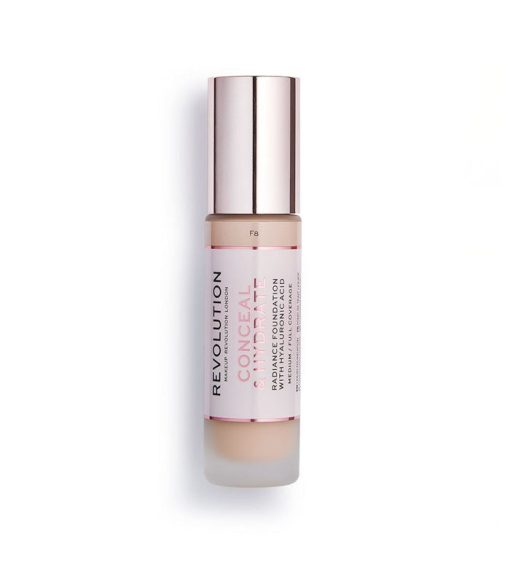 Revolution - Base de maquillaje Conceal & Hydrate - F8