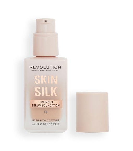 Revolution - Base de maquillaje Skin Silk Serum Foundation - F8 - Imagen 3