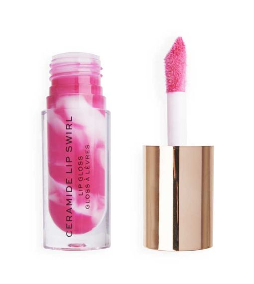 Revolution - Brillo de labios Ceramide Lip Swirl - Berry pink - Image 2