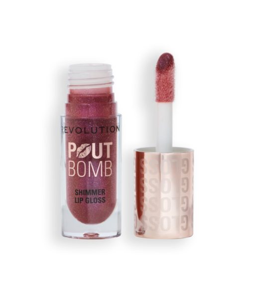 Revolution - Brillo de labios con Shimmer Pout Bomb - Berry Lustre