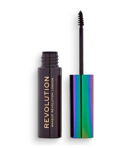 Revolution - *Good vibes* - Gel para cejas High Brow Gel - Dark Brown