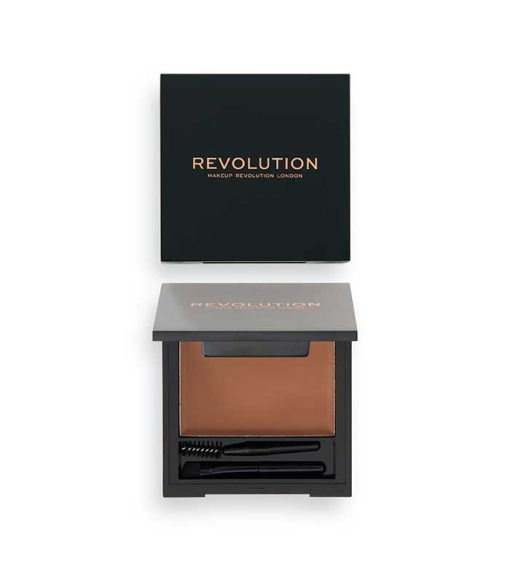 Revolution - Cera para cejas Bullet Brow - Dark Brown