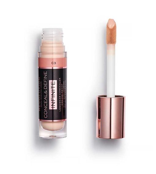 Revolution - Corrector líquido Conceal & Define Infinite XL - C3