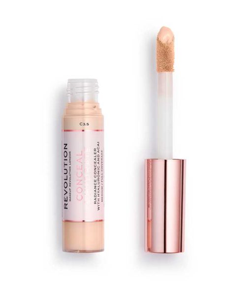 Revolution - Corrector líquido Conceal & Hydrate - C3.5