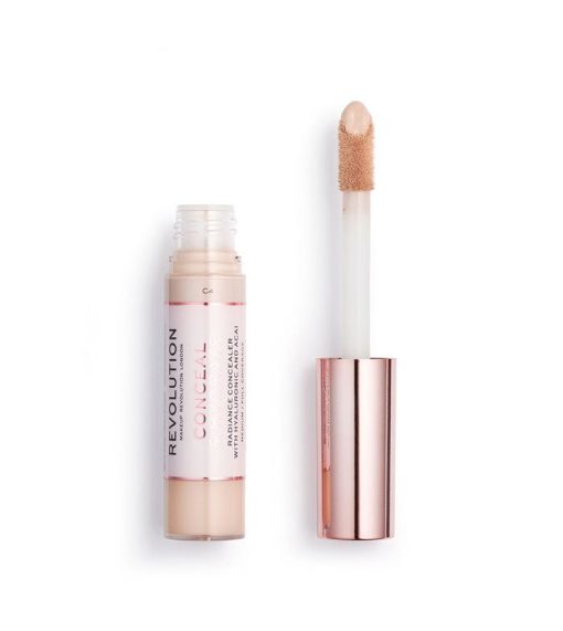 Revolution - Corrector líquido Conceal & Hydrate - C4