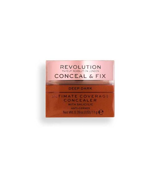 Revolution - Corrector Ultimate Coverage Conceal & Fix - Deep Dark