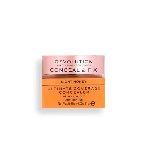 Revolution - Corrector Ultimate Coverage Conceal & Fix - Light Honey