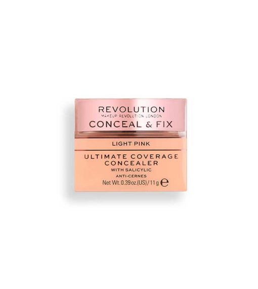 Revolution - Corrector Ultimate Coverage Conceal & Fix - Light Pink