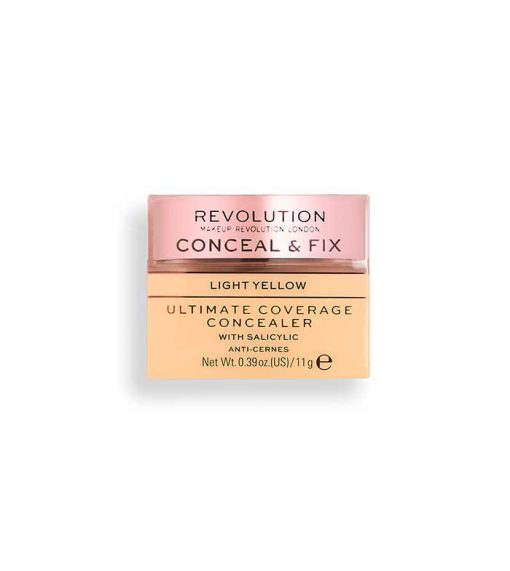 Revolution - Corrector Ultimate Coverage Conceal & Fix - Light Yellow