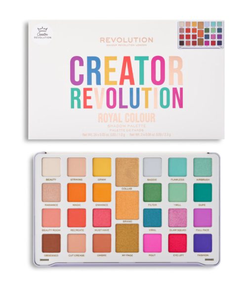 Revolution - *Creator* - Paleta de sombras de ojos Limitess - Royal Colour