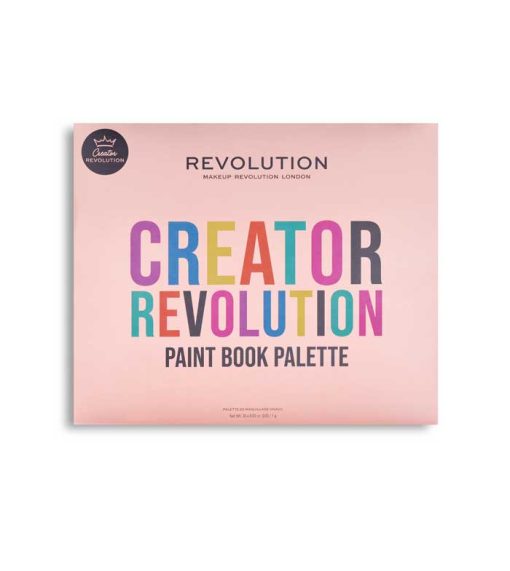 Revolution - *Creator* - Paleta de sombras en crema para rostro y cuerpo Face Paint Book - Image 3