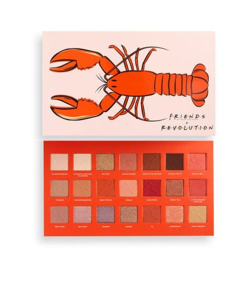 Revolution - *Friends X Revolution* - Paleta de sombras He's Her Lobster