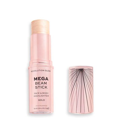 Revolution - *Glow* - Iluminador facial y corporal Mega Beam Stick - Gold