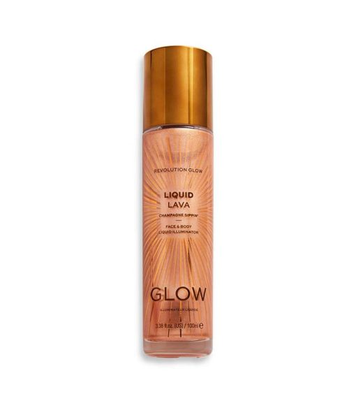 Revolution - *Glow* - Iluminador liquido para rostro y cuerpo Liquid Lava - Champagne Sippin'