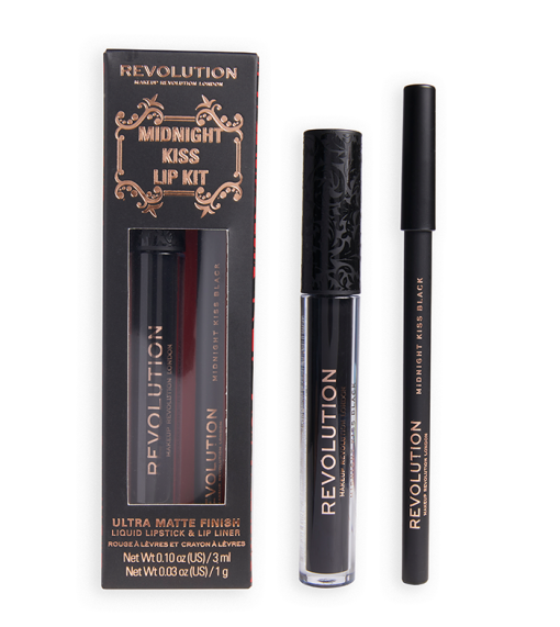 Revolution - *Halloween* - Set de labios Lip Contour - Midnight Kiss