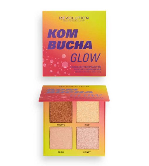 Revolution - *Hot Shot* - Paleta de iluminadores Kombucha Glow