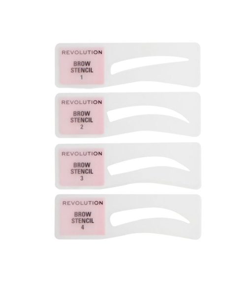 Revolution - Kit de cejas Brow Powder - Dark Brown - Image 3