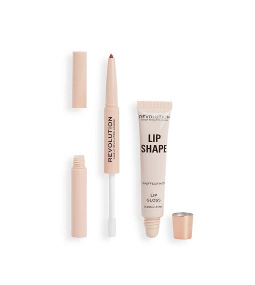 Revolution - Set de labios Lip Shape - Chauffeur Nude