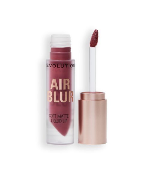 Revolution - Labial líquido mate Air Blur - Black Cherry