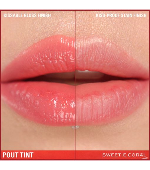 Revolution - Labial líquido Pout Tint - Sweetie Coral - Image 5