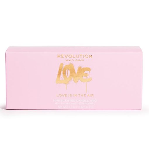 Revolution - *Love Collection* - Pack de tres mini velas perfumadas - Love Is In The Air - Image 2