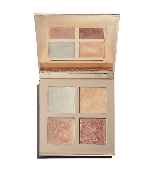 Revolution - Paleta de iluminadores Face Quad - Incandescent